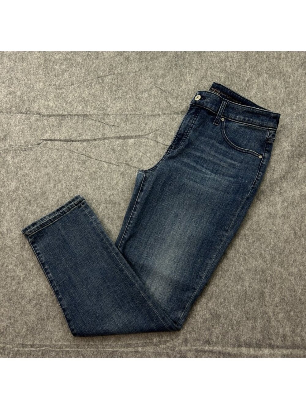 Chico's So Slimming Girlfriend Slim Leg Ankle Jeans Women's Size 0.5 / 6 Denim